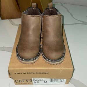 Boys/Toddler Crevo Chelsea Boots, Brown